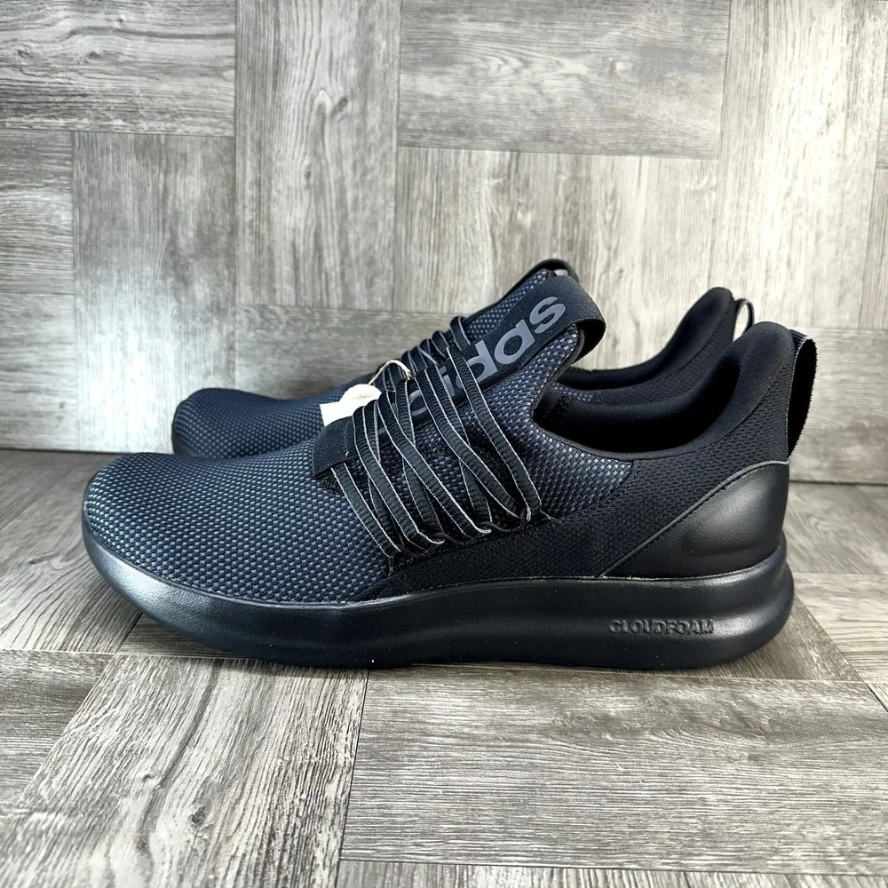 Adidas Lite Racer Adapt 7 Mens size 11 Black Slip On Mesh Athletic NEW IE6327